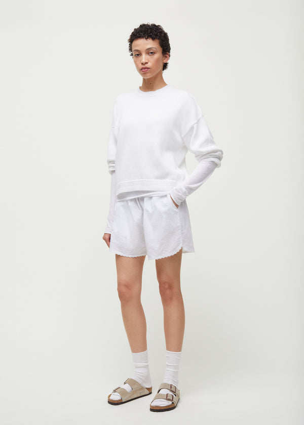 AIAYU Gia shorts diamond