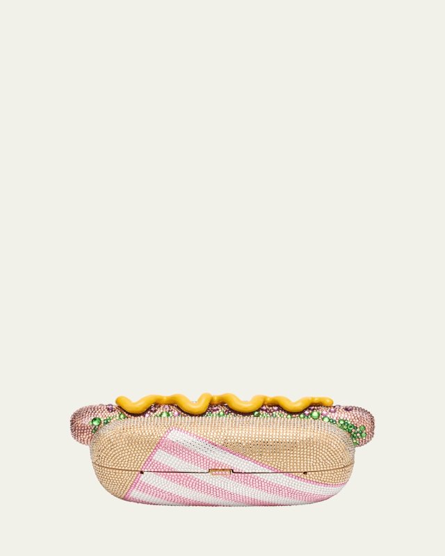 Hot Dog Crystal Minaudiere