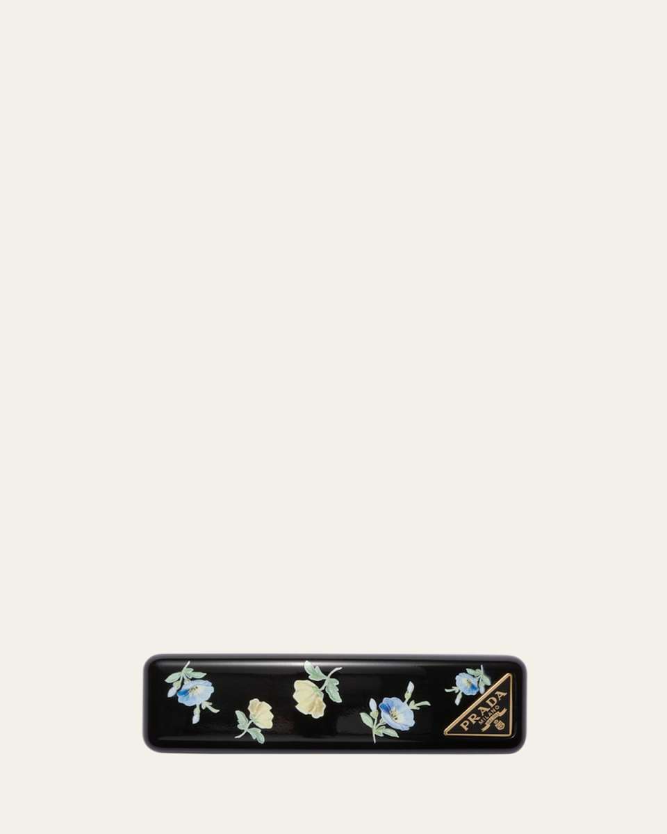 Floral Metal Barrette