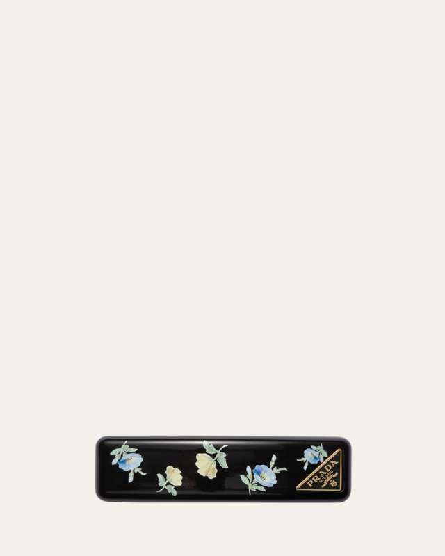 Floral Metal Barrette