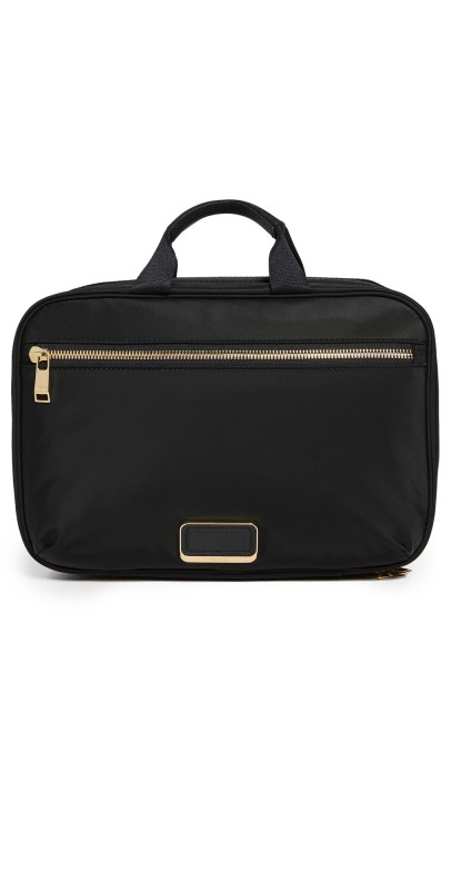 TUMI Madeline Cosmetic Bag Black/Gold