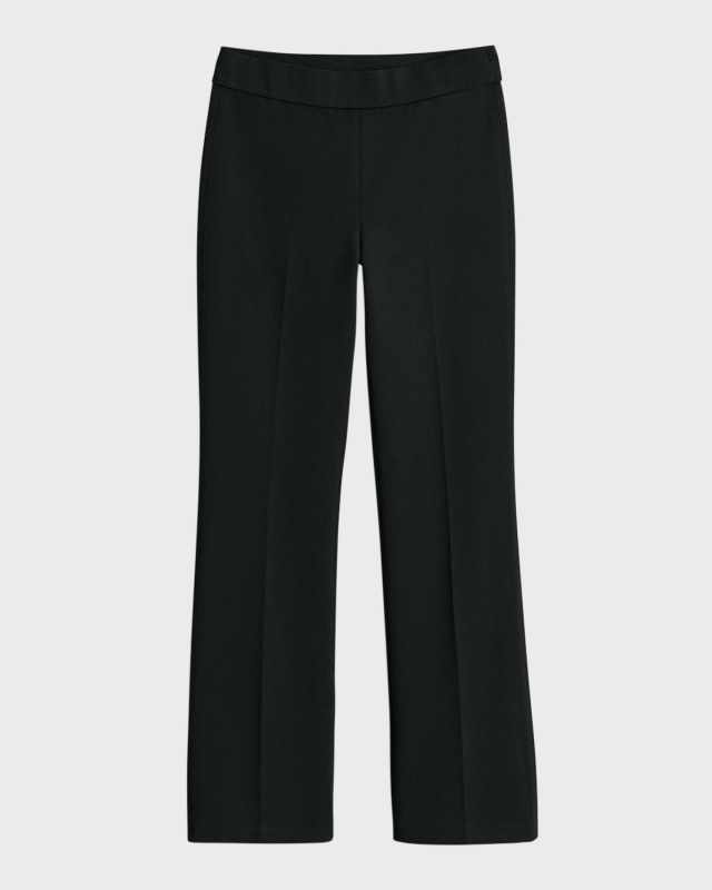 Irina Slim Flared Pull-On Pants