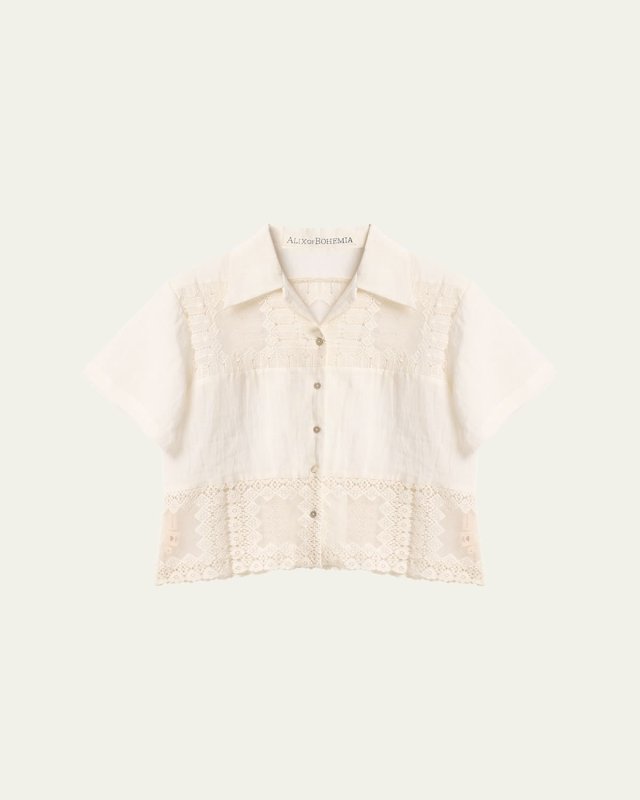 Stevie Picnic Eyelet Shirt