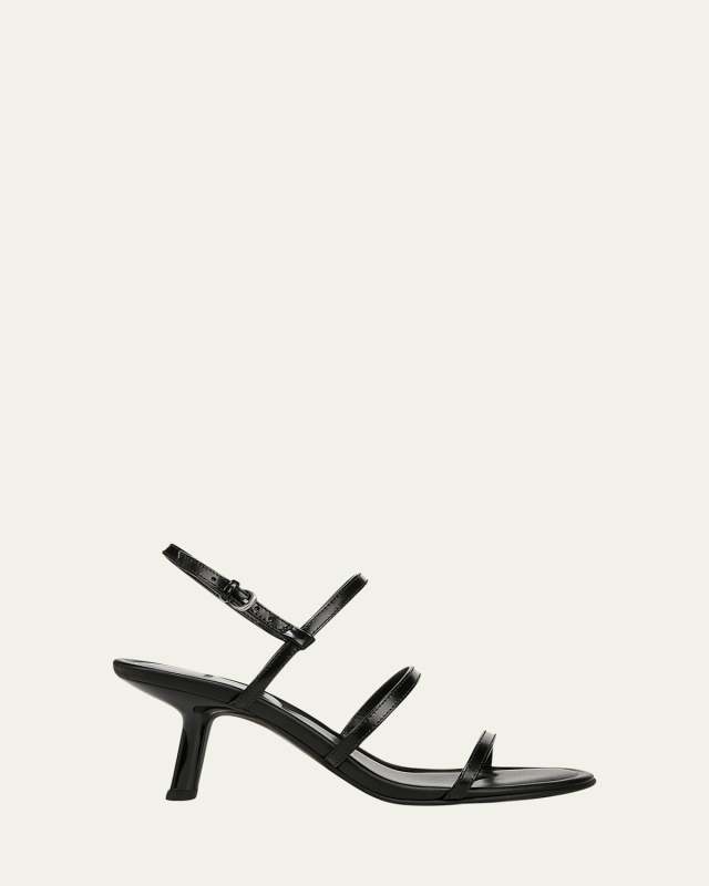 Josie Leather Slingback Sandals