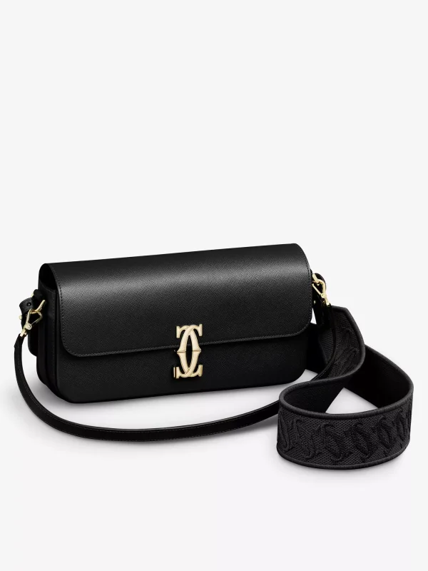 Cartier Leather C de Cartier East-West Shoulder Bag