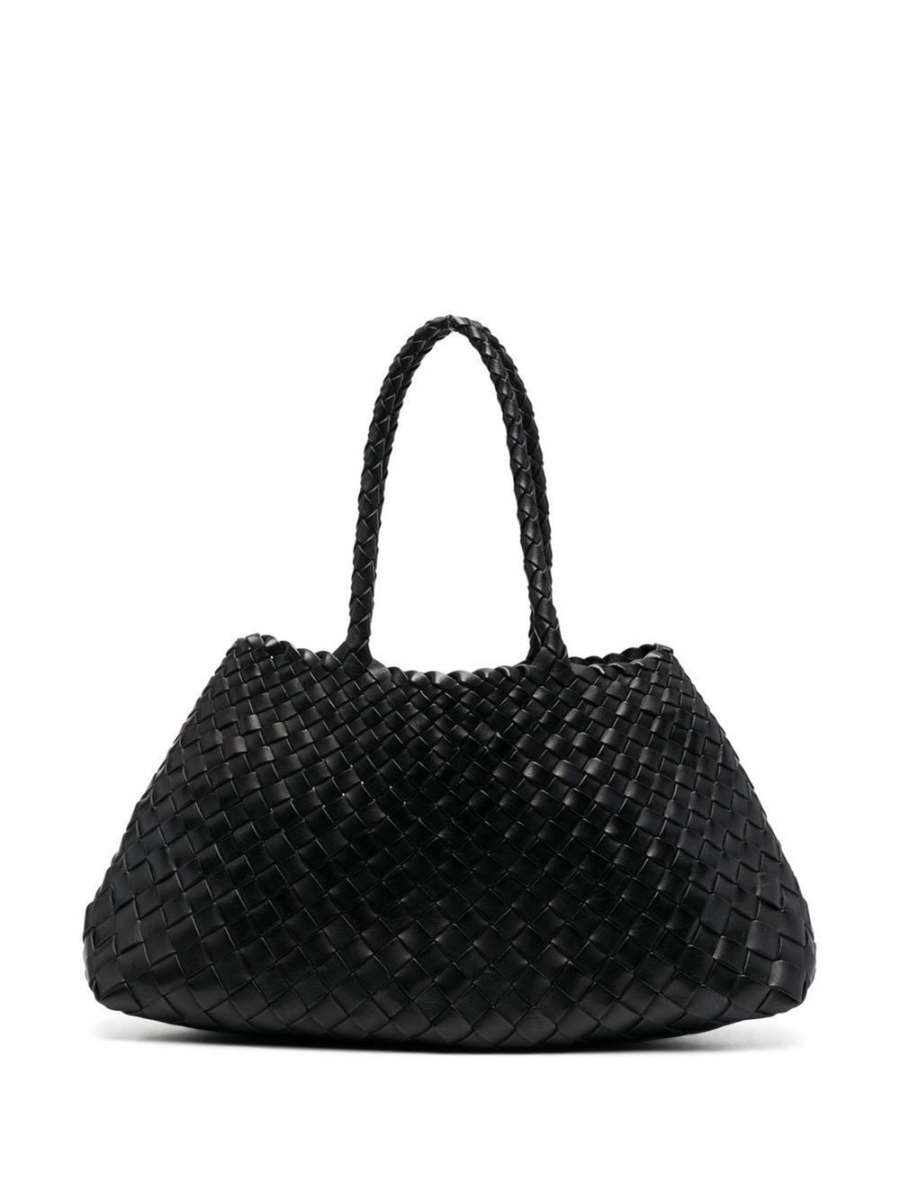 Santa Croce interwoven leather tote bag