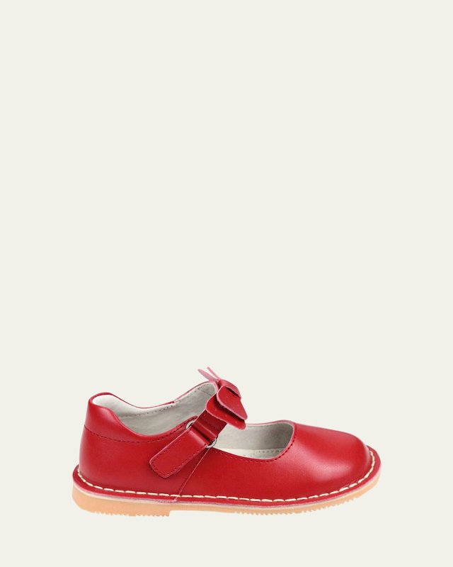 Girl's Iris Bow Mary Jane Shoes, Baby/Toddler/Kids