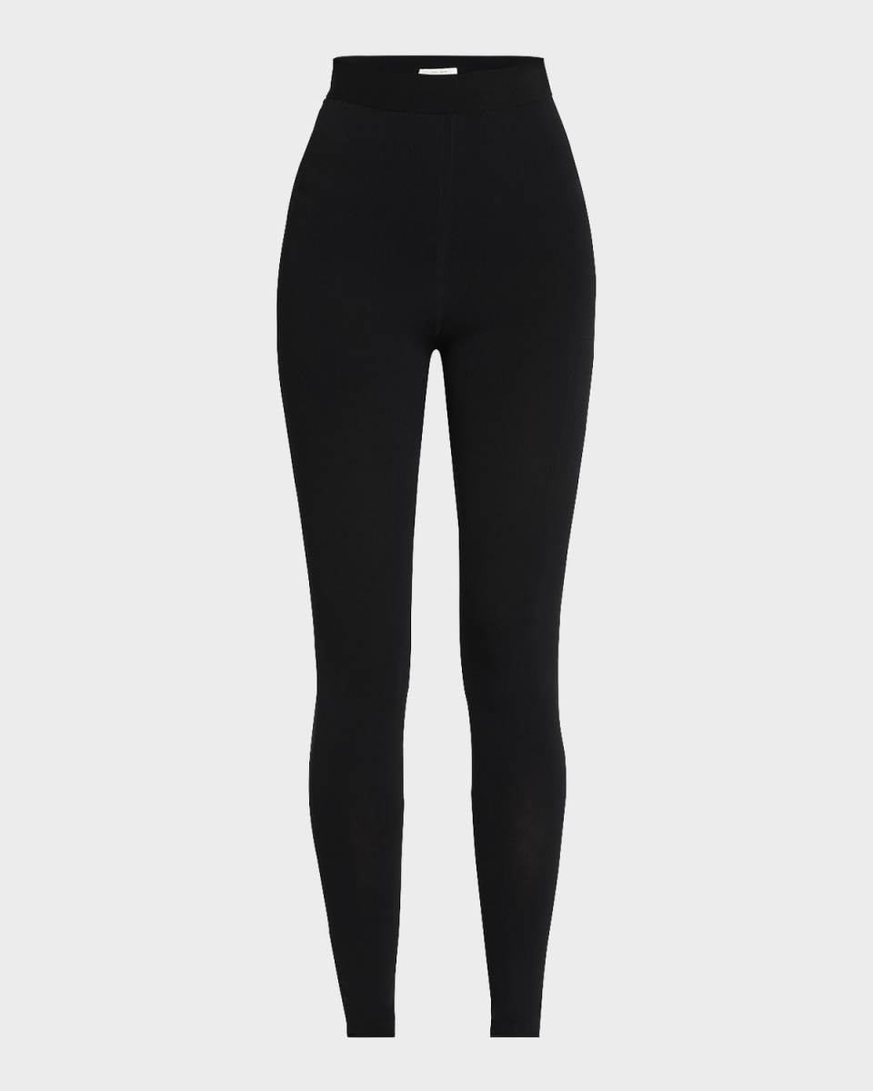Clizia Zip-Hem Leggings