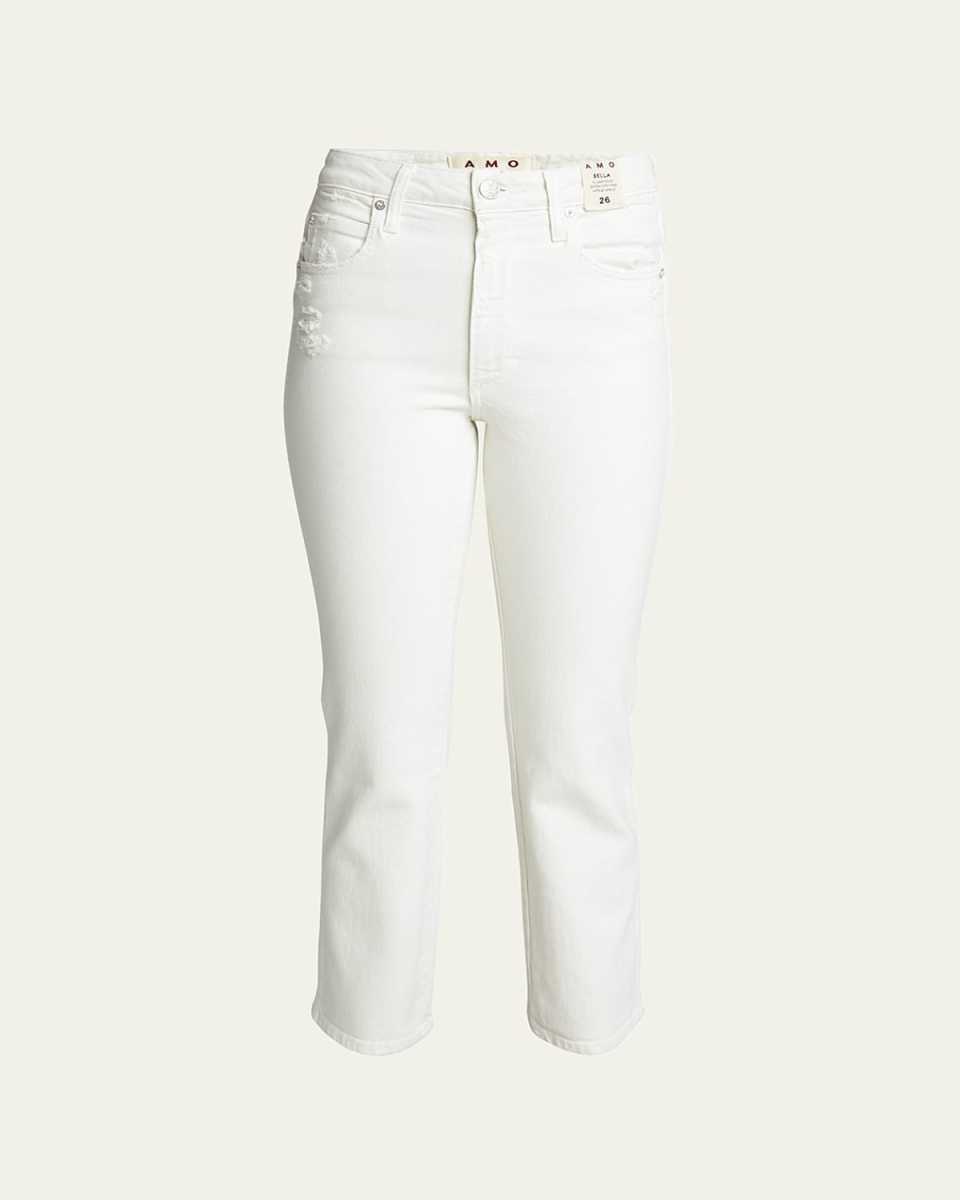 Bella Flare Jeans w/ Released Hem