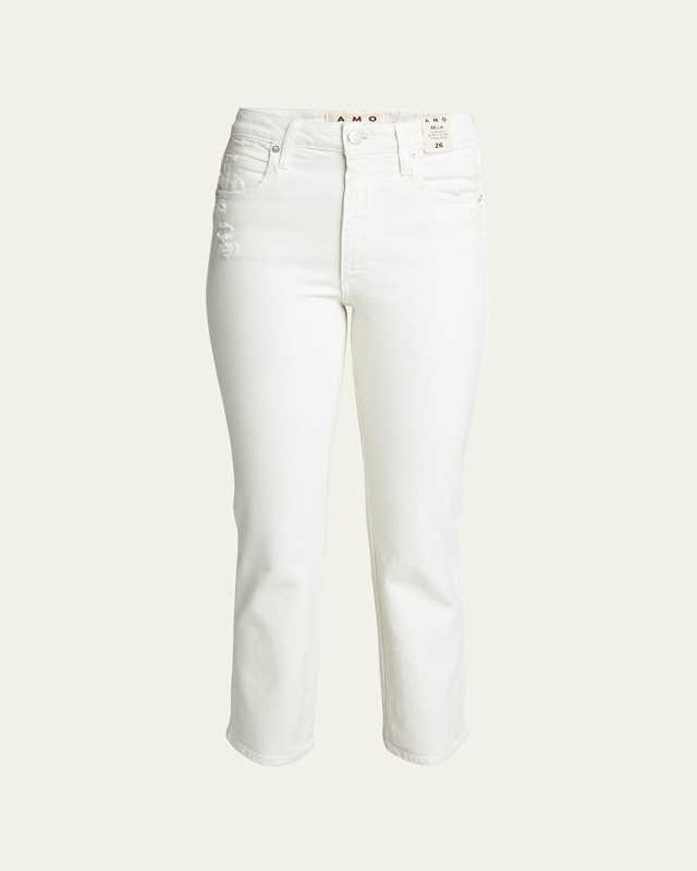 Bella Flare Jeans w/ Released Hem