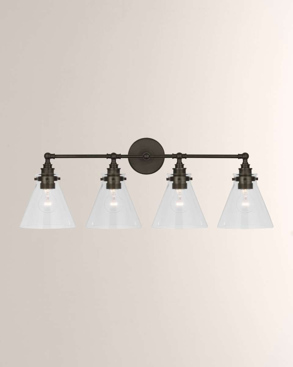Parkington Four-Light Bath Bar by Chapman & Myers