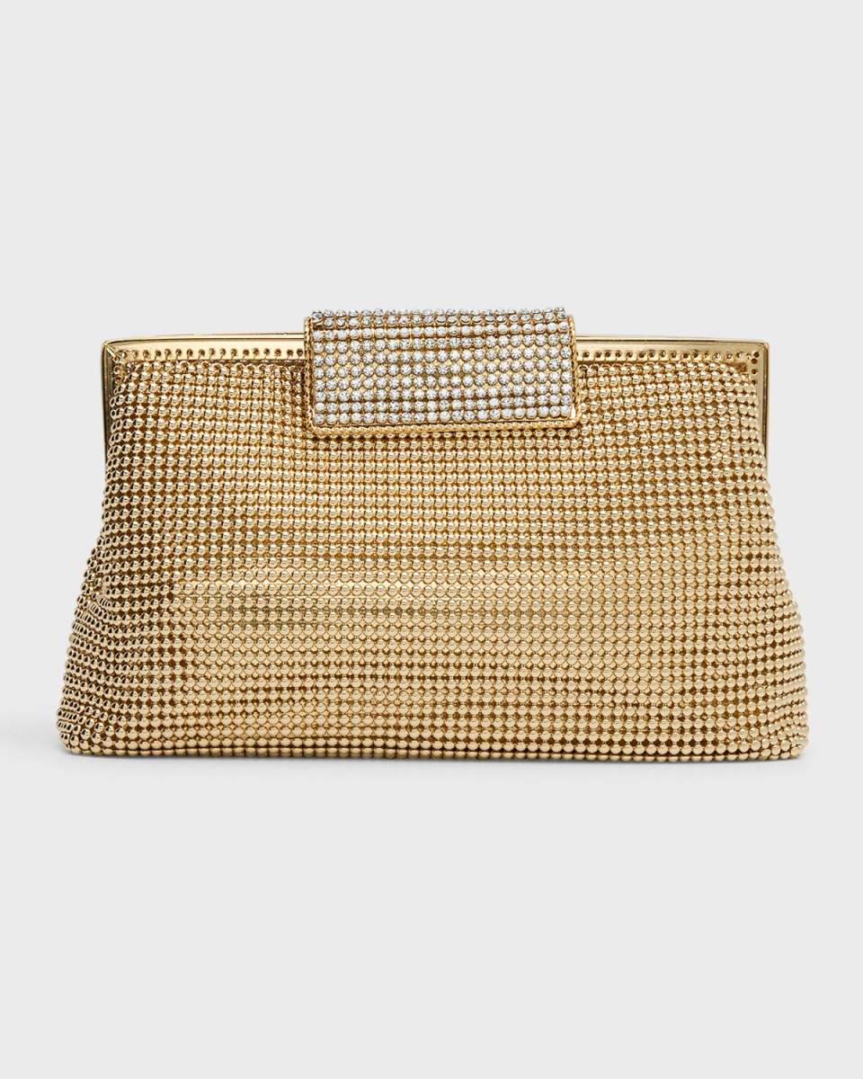 Crystal Clasp Clutch Bag
