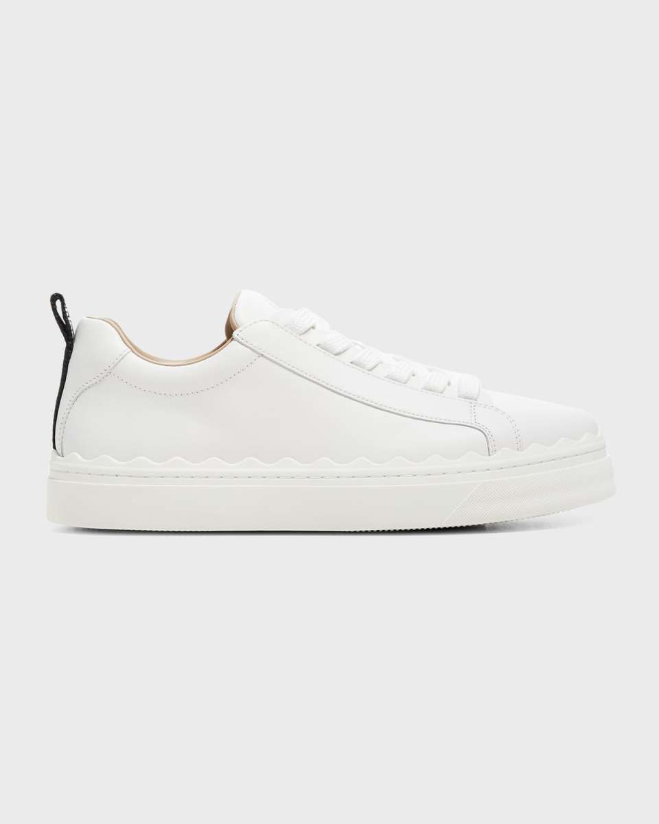 Lauren Low-Top Leather Sneakers