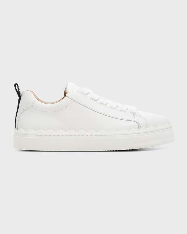 Lauren Low-Top Leather Sneakers
