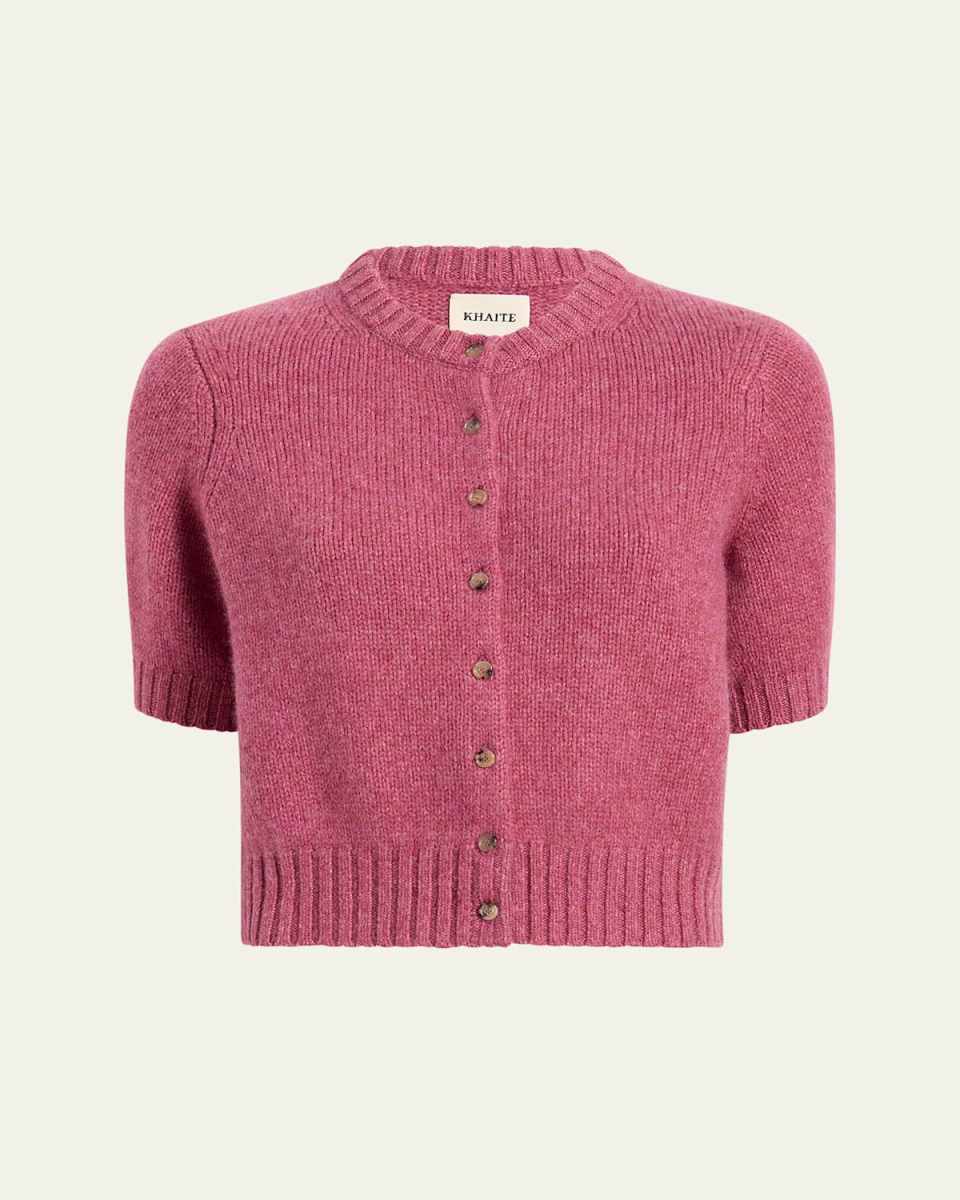 Nora Cashmere Knit Cardigan