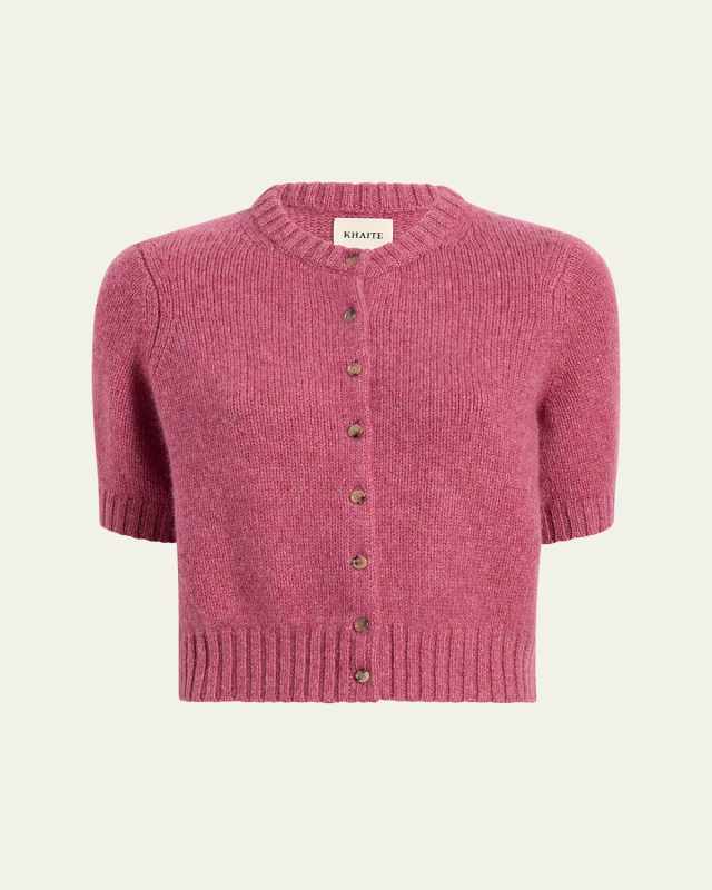 Nora Cashmere Knit Cardigan