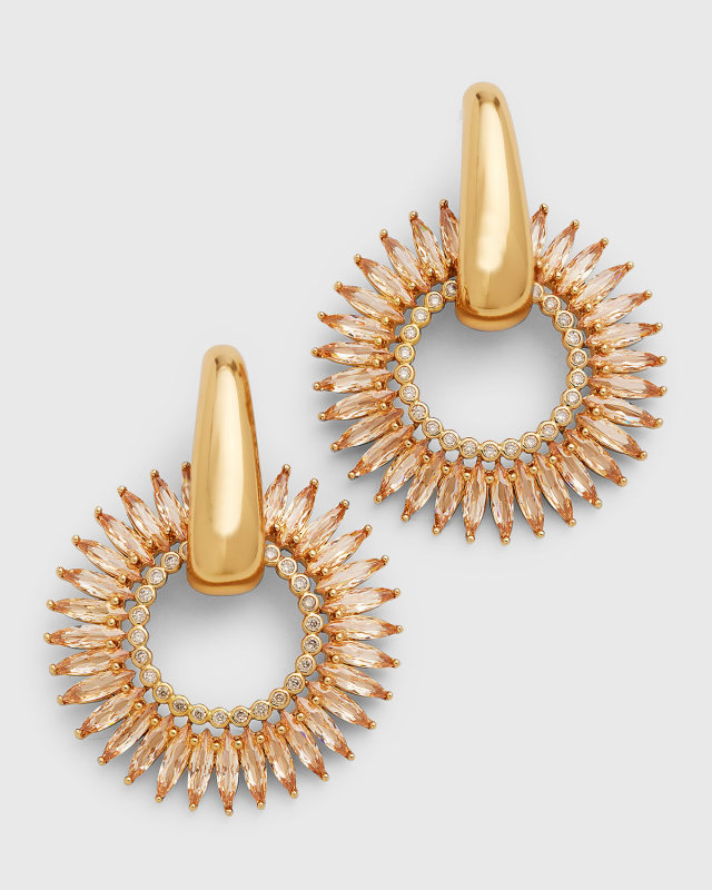 Madeline Crystal Drop Earrings