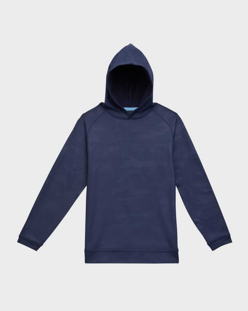 Boy's Pine Camo Performance Hoodie, Size XS-XL