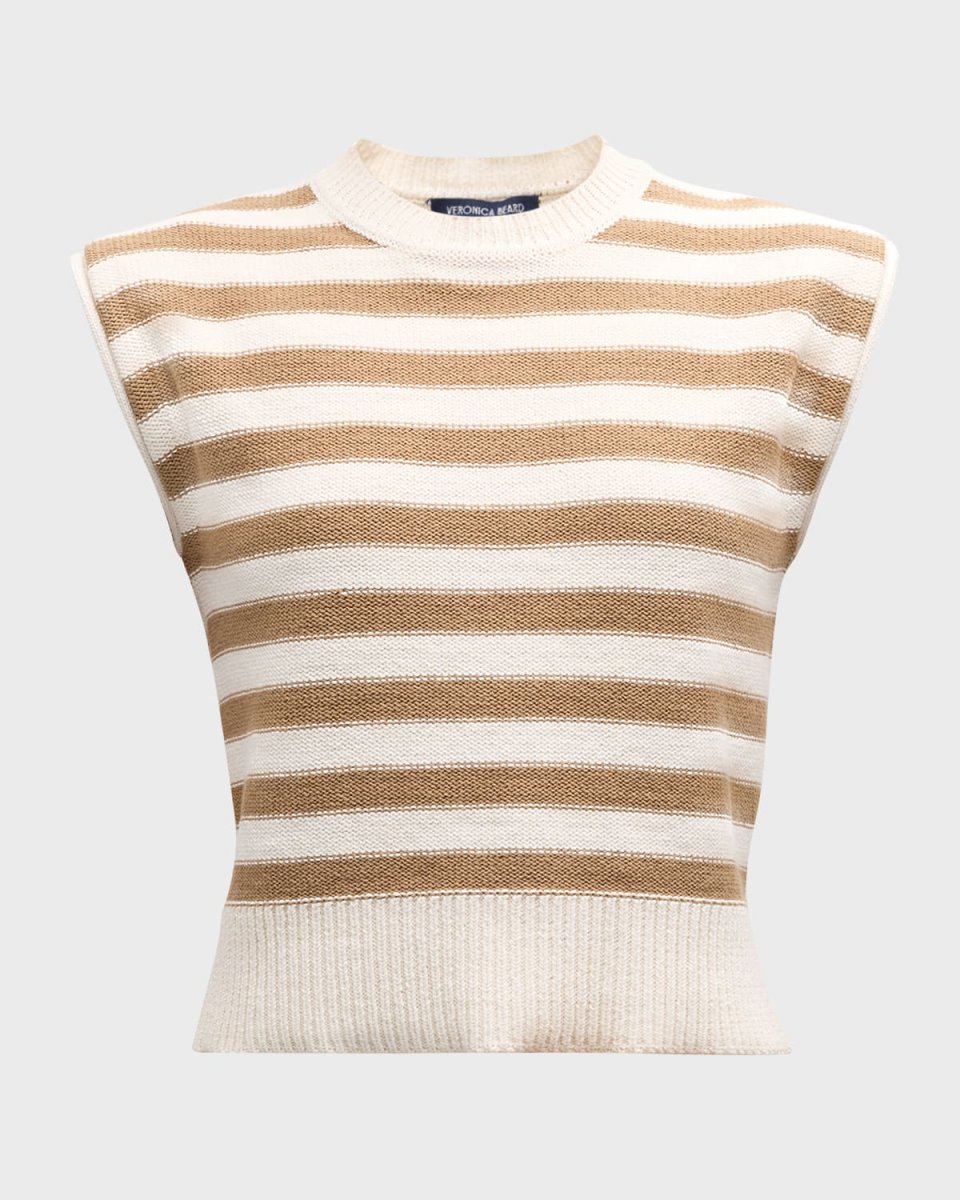 Vera Stripe Sleeveless Sweat