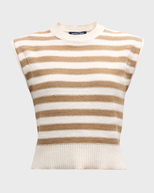 Vera Stripe Sleeveless Sweat