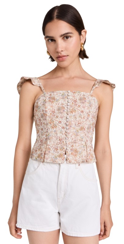 PAIGE Luce Top Cream Multi
