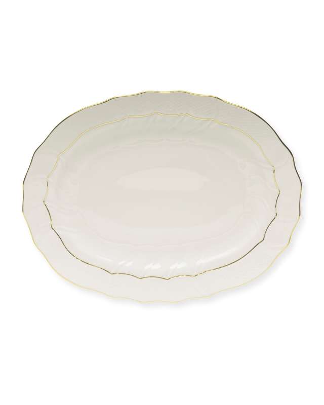 Golden Edge Platter, 17"
