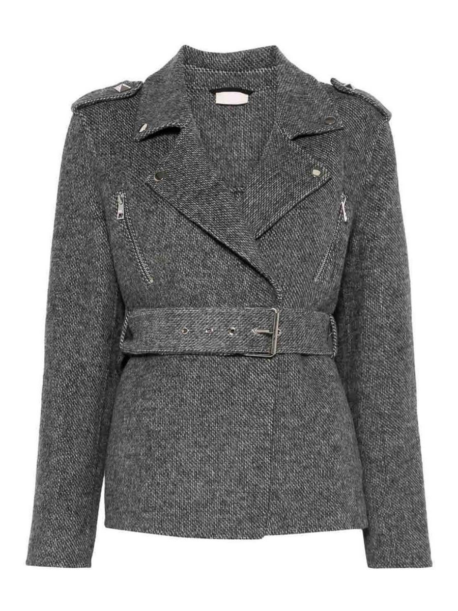 Liu Jo Manteau Court - Gris