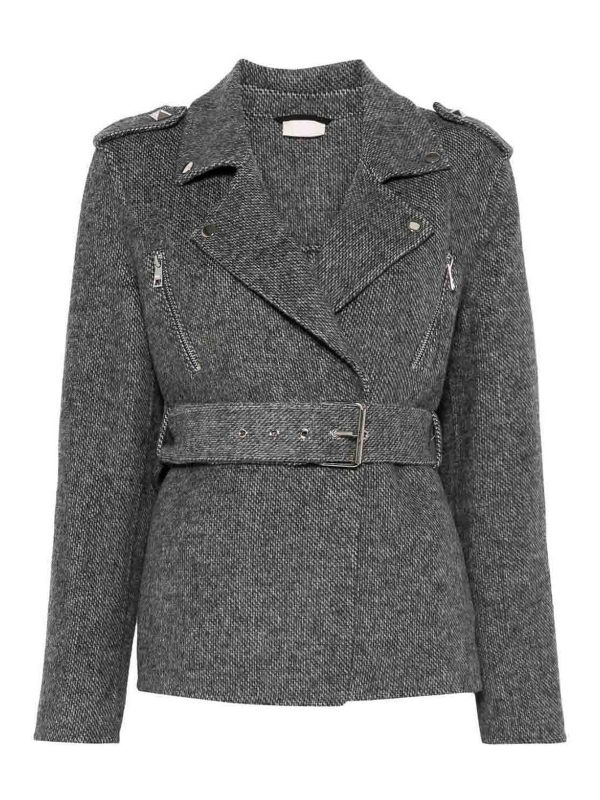 Liu Jo Manteau Court - Gris