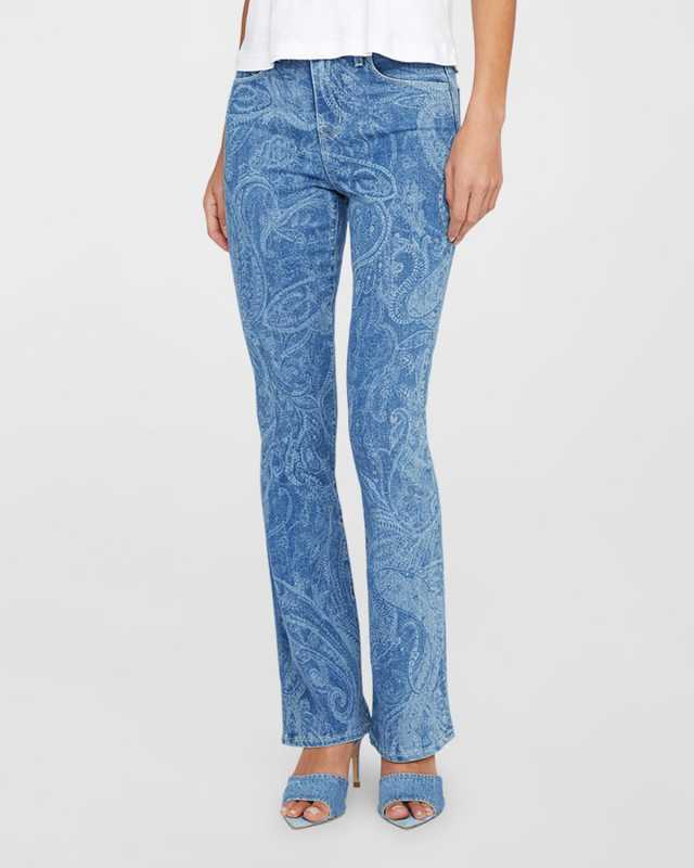 Stassi High-Rise Sleek Baby Bootcut Jeans