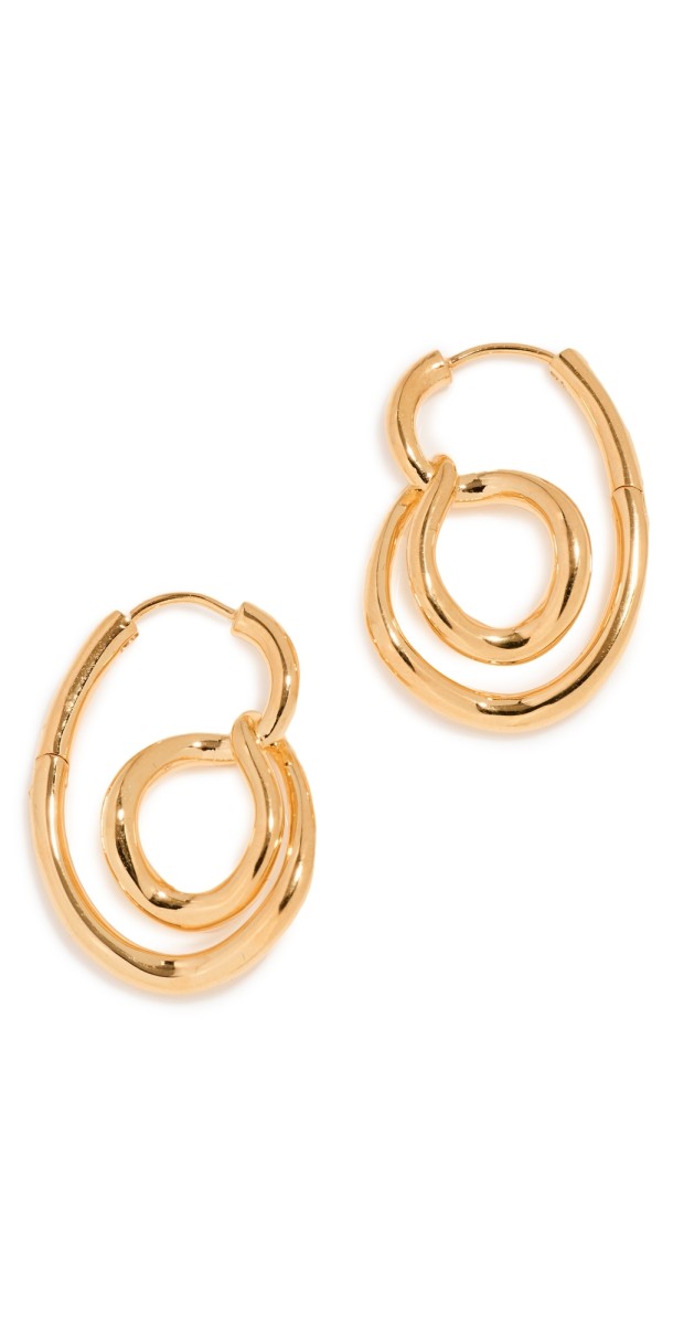 Charlotte Chesnais Lasso Earrings Vermeil
