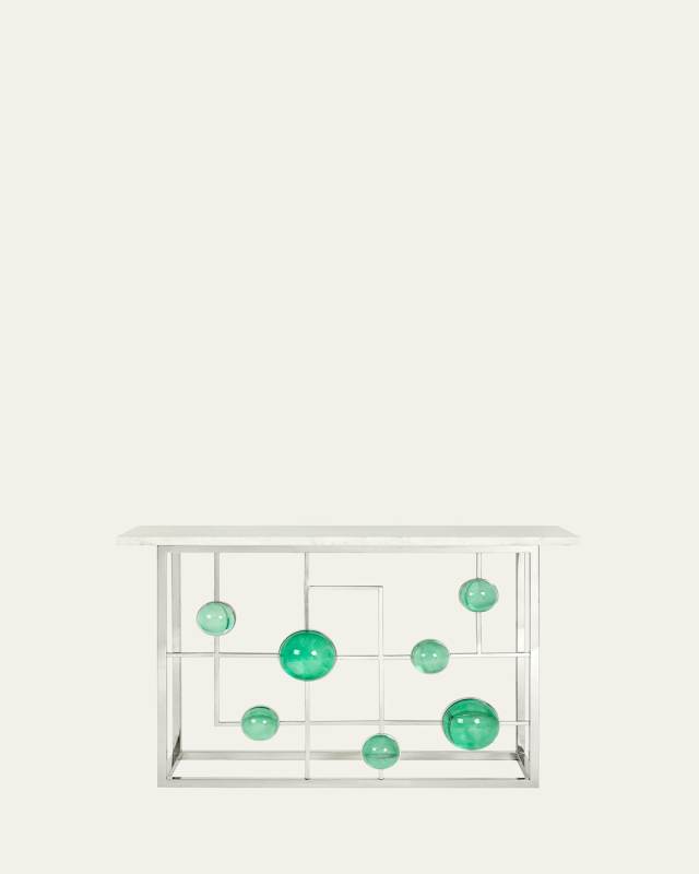 Globo Fretwork Console
