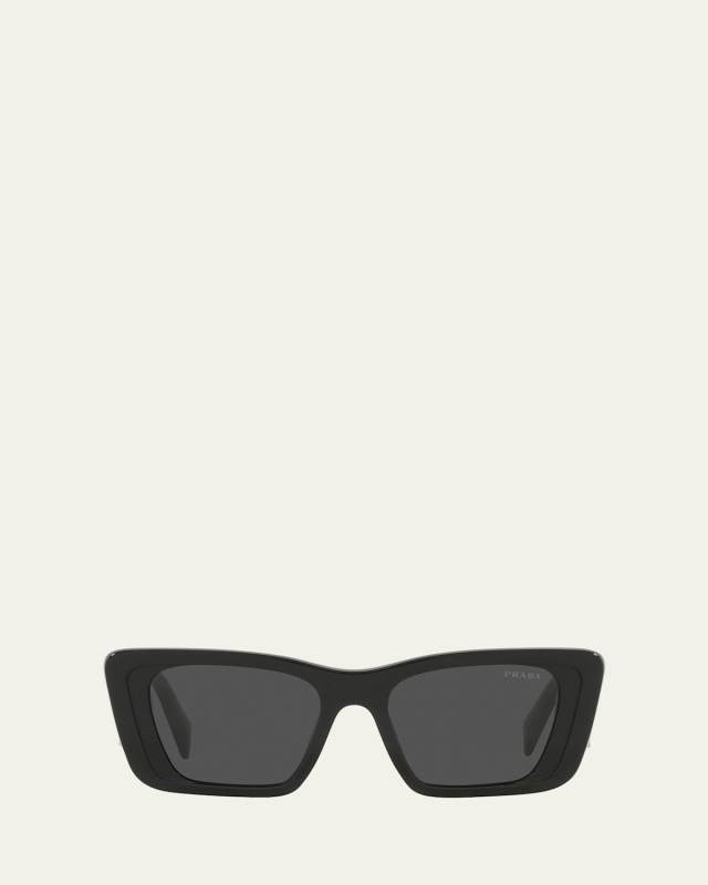 Geometric Acetate Butterfly Sunglasses