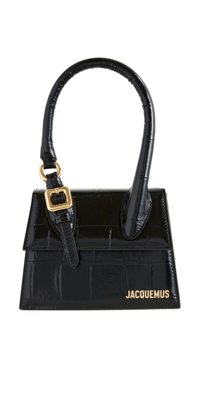 Jacquemus Le Chiquito Moyen Boucle Bag Black
