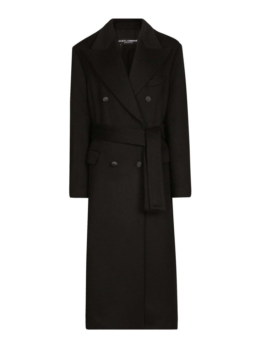 Dolce & Gabbana Manteau Court - Noir