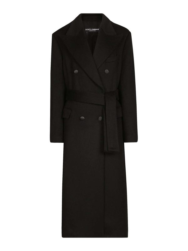Dolce & Gabbana Manteau Court - Noir