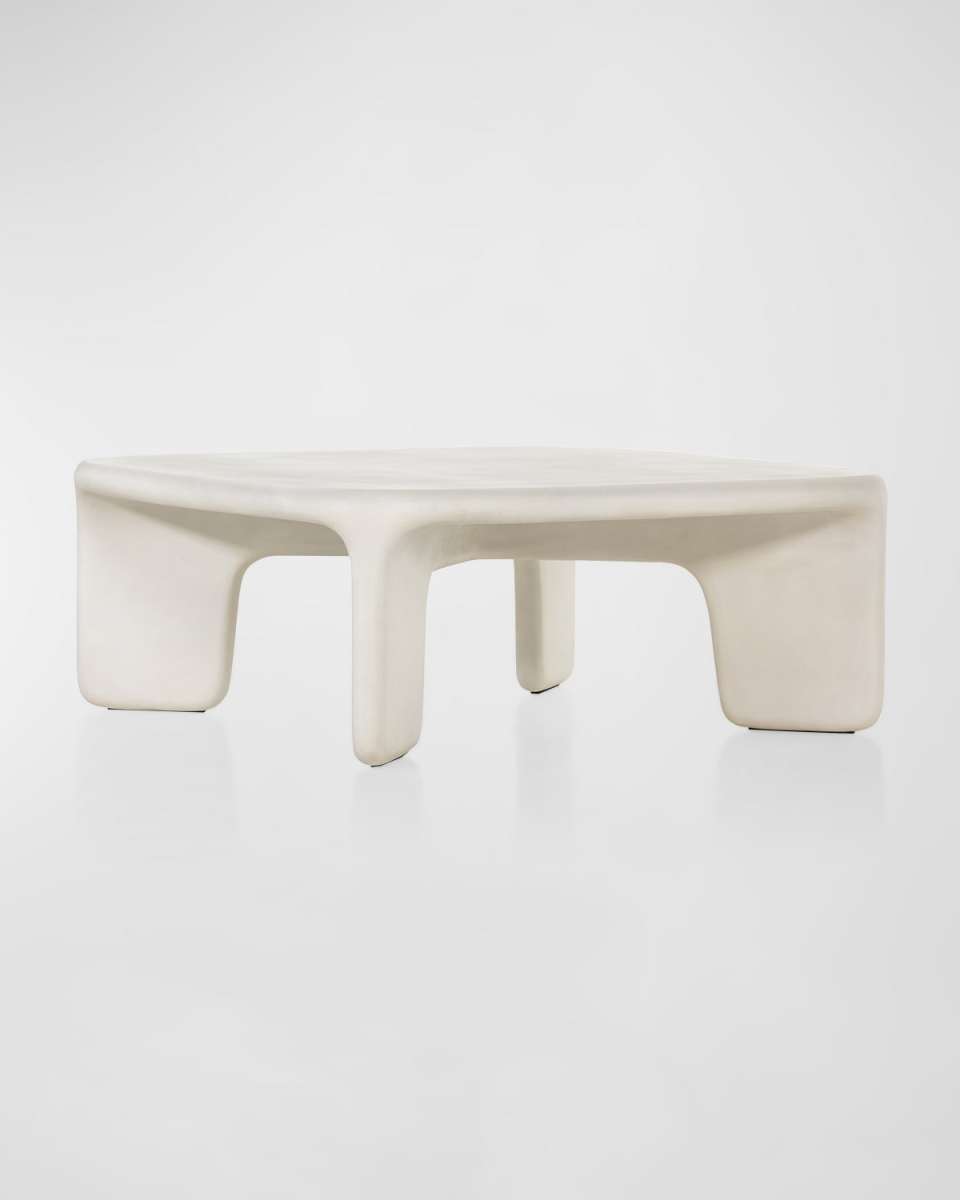 Dante Indoor/Outdoor Concrete Coffee Table
