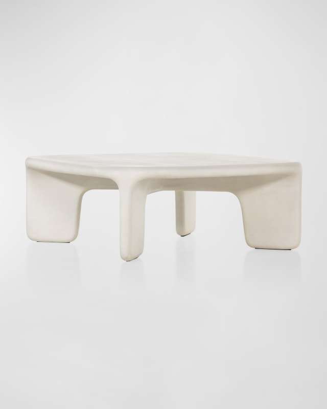 Dante Indoor/Outdoor Concrete Coffee Table