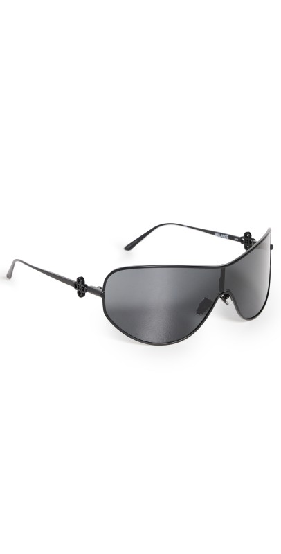 Quay Quay x Guizio Balance Sunglasses Matte Black/Smok