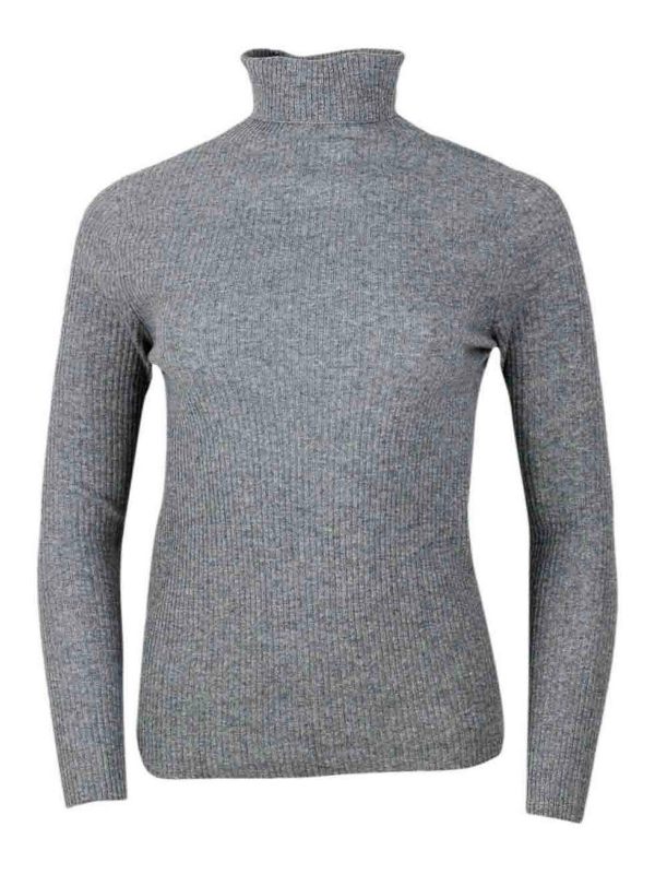 Fabiana Filippi Pull Col Rond - Gris