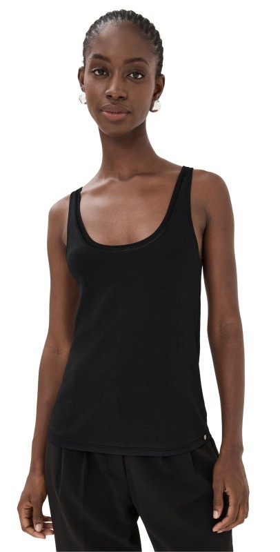 ANINE BING Giorgio Sweater Tank Black