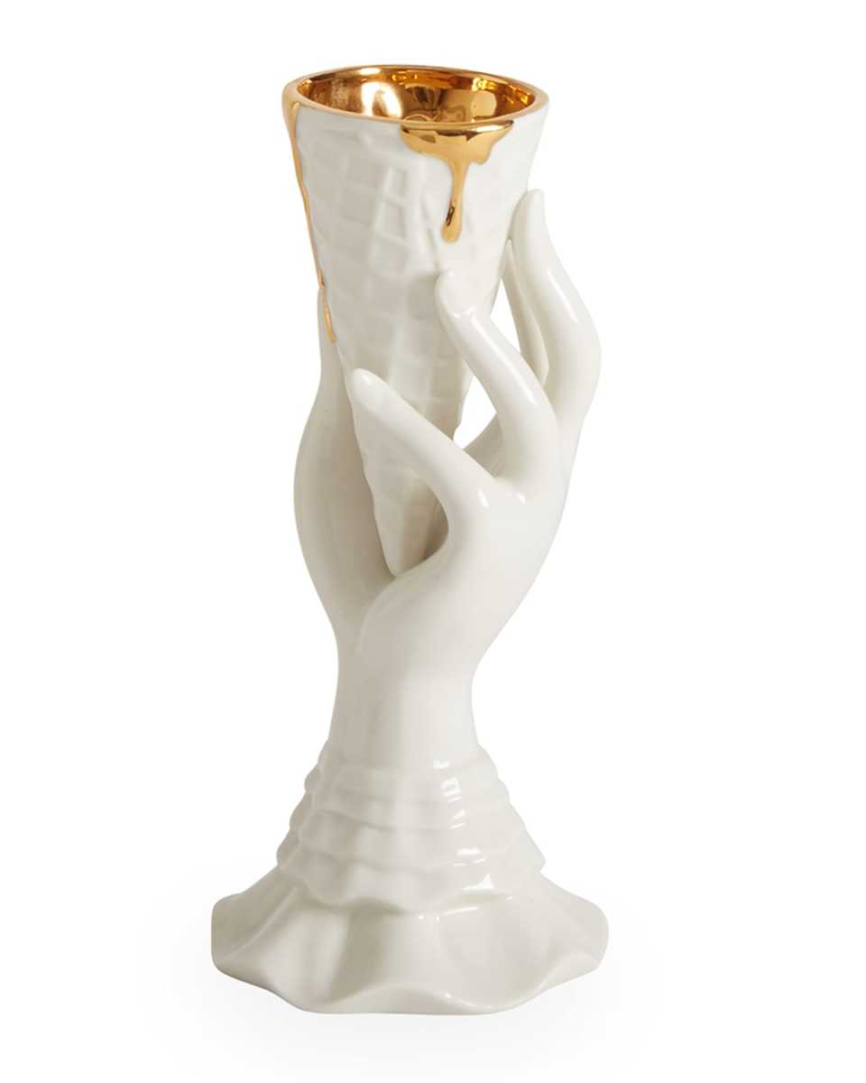 Gilded Muse I-Scream Vase