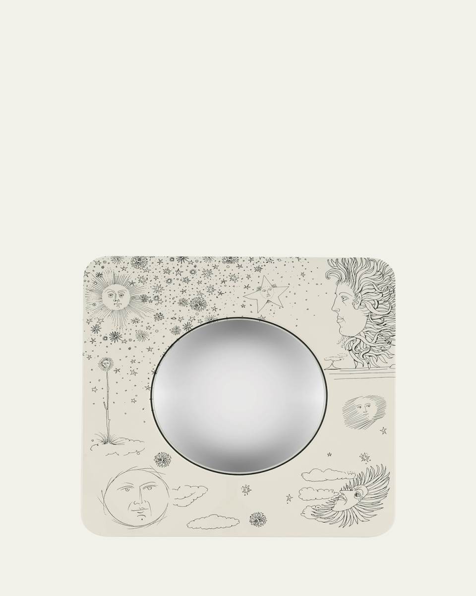 Convex Mirror Square Frame