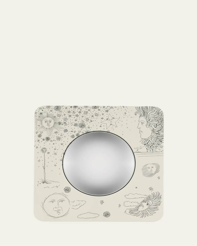 Convex Mirror Square Frame