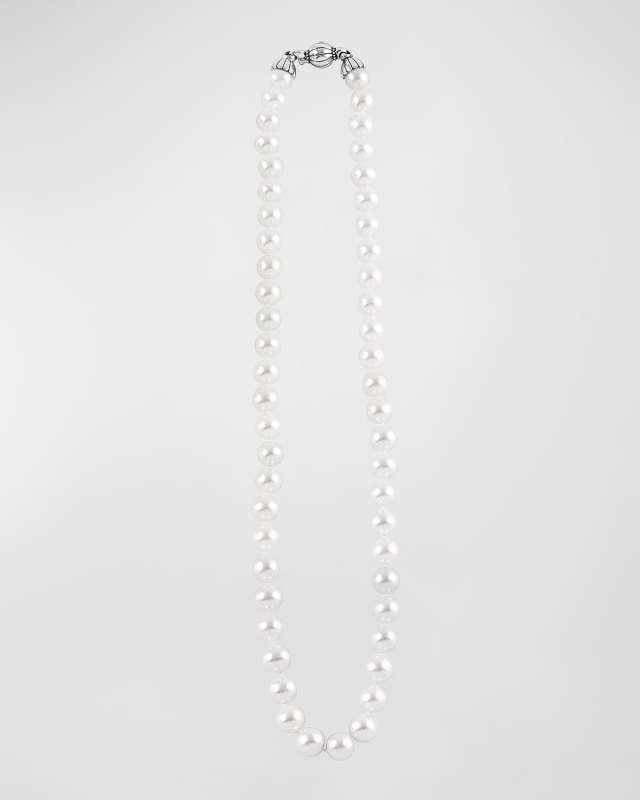 Luna 8-8.5mm Pearl Necklace, 18"L
