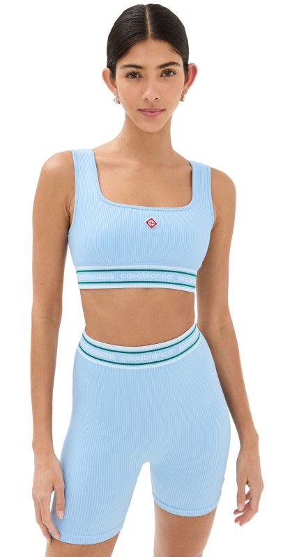 Casablanca Seamless Top Pale Blue