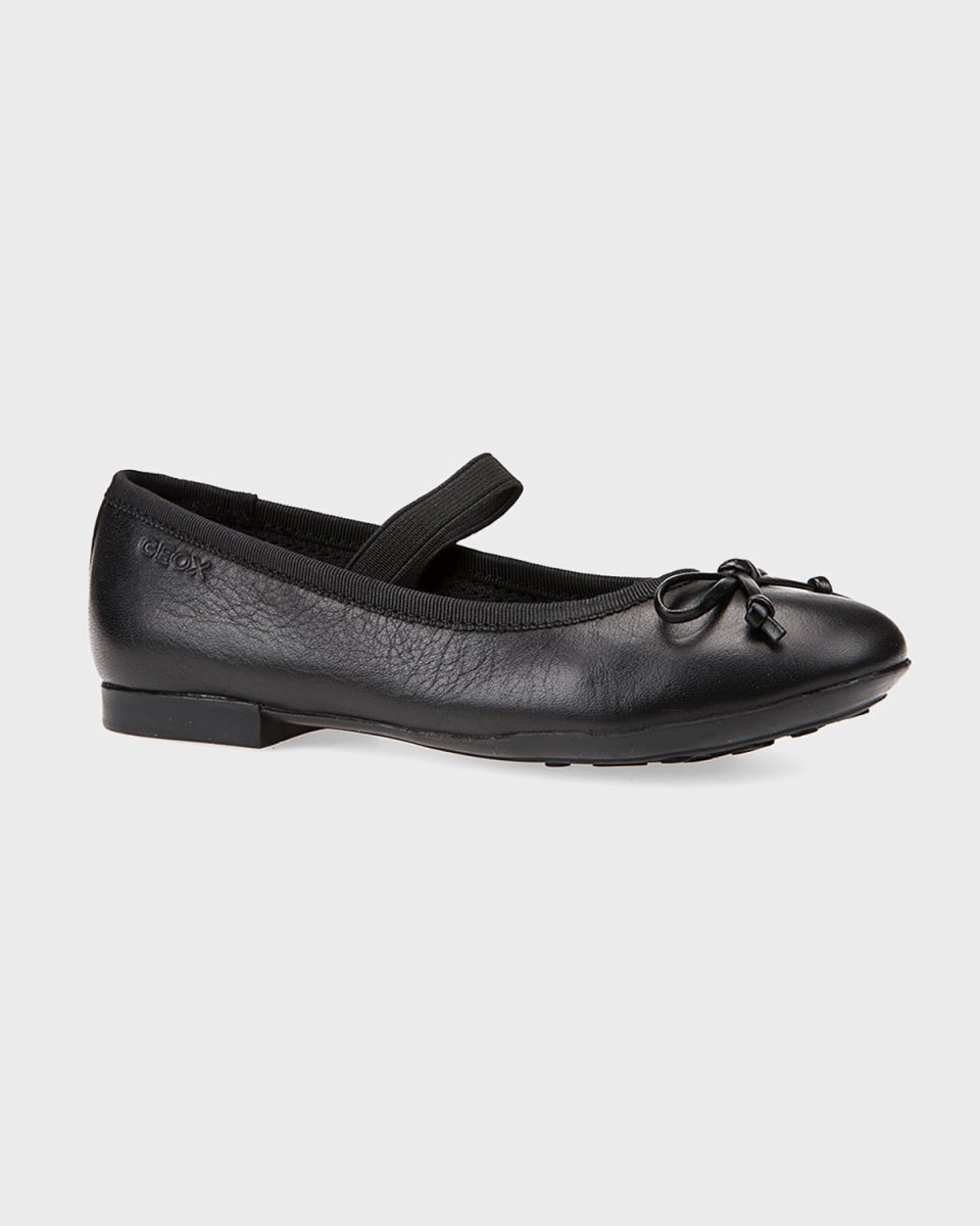 Girl's Plie Bow Napa Ballerina Flats, Toddler/Kids