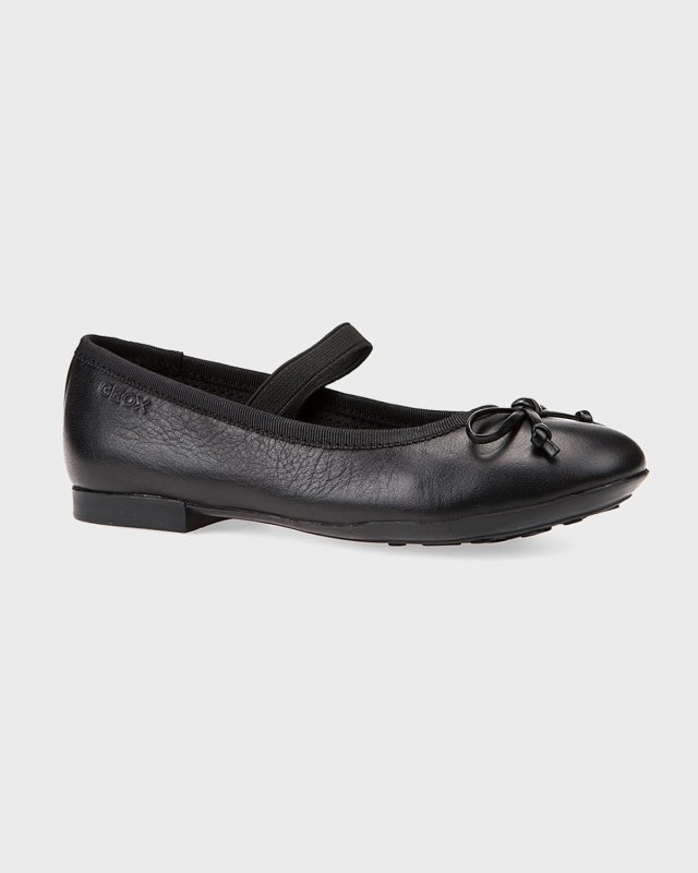Girl's Plie Bow Napa Ballerina Flats, Toddler/Kids