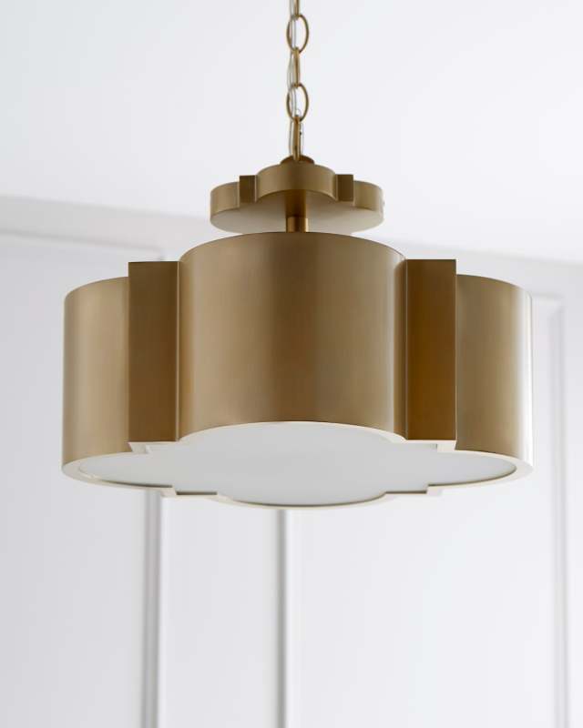 Wyatt 3-Light Dual Ceiling Mount Chandelier