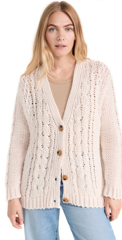 Le Superbe Cardi B Cardigan Cream