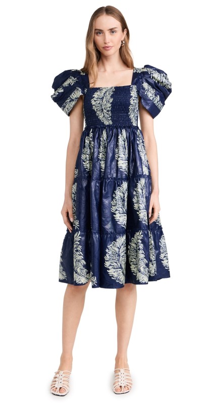 Elisamama Folu Dress Navy Blue